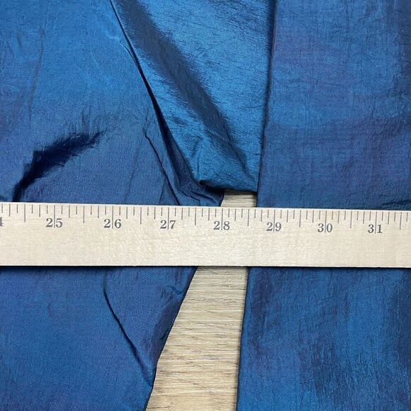 Vintage Surf Style Jacket Mens Extra Large Blue Windbreaker St Louis Half Zip - Picture 8 of 10